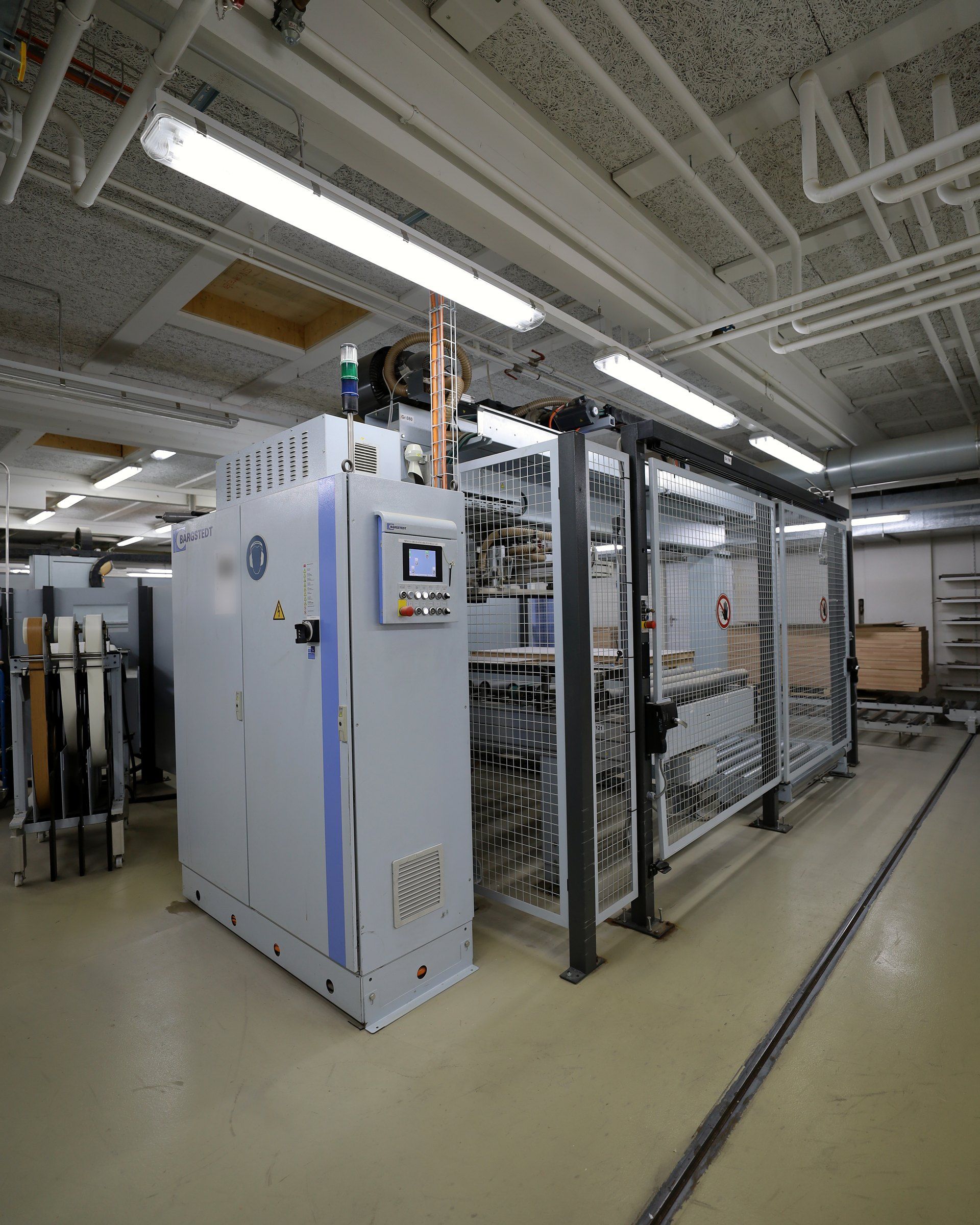 Automatisierte Bearbeitungsanlage